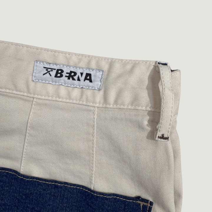 Pantalone Berna panna  tasca jeans