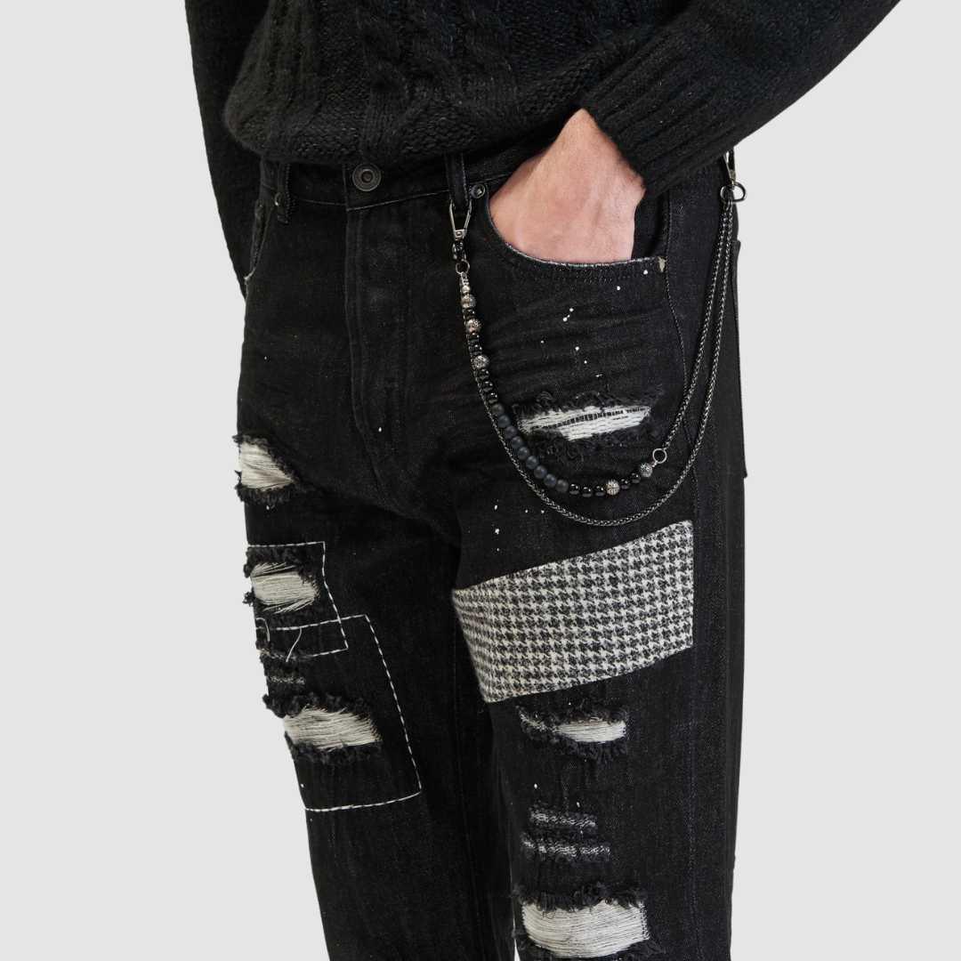 Jeans Patch Black