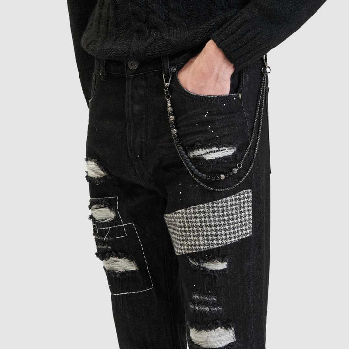 Jeans Patch Black