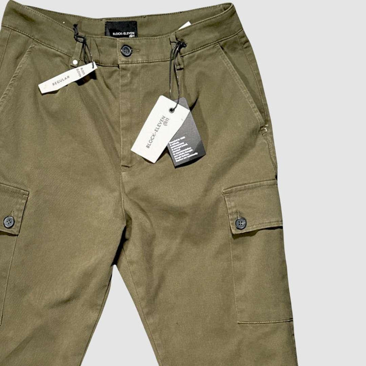 Pantalone Cargo Verde